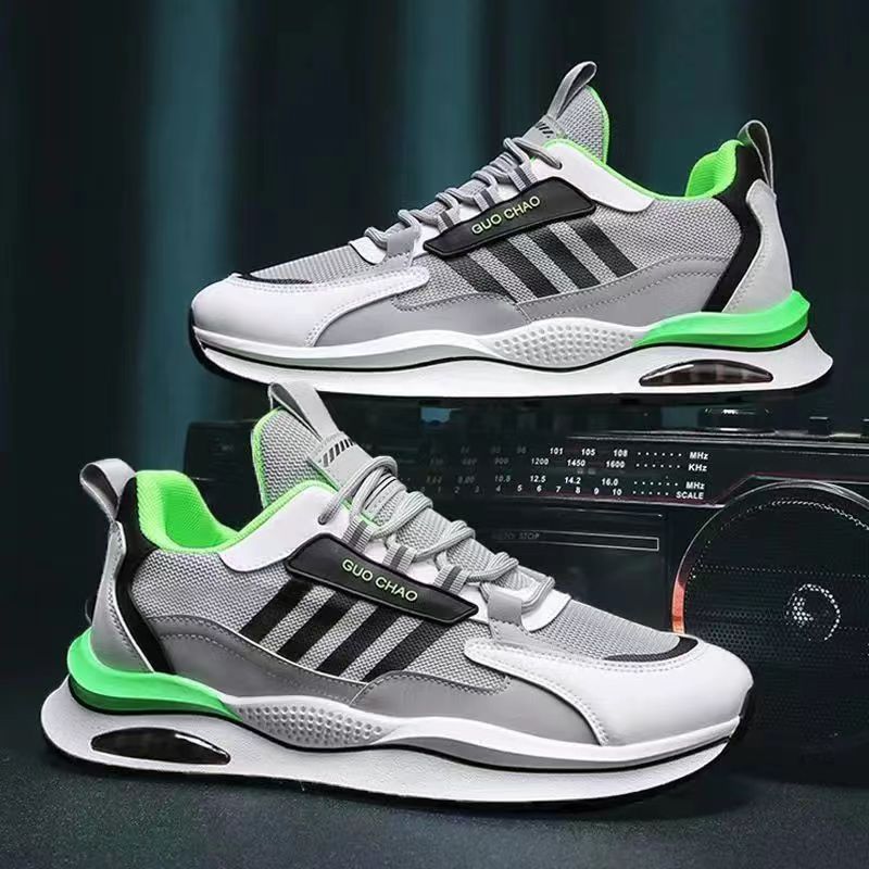 Men's Trendy Running Breathable Korean Style Clunky Men's Shoes