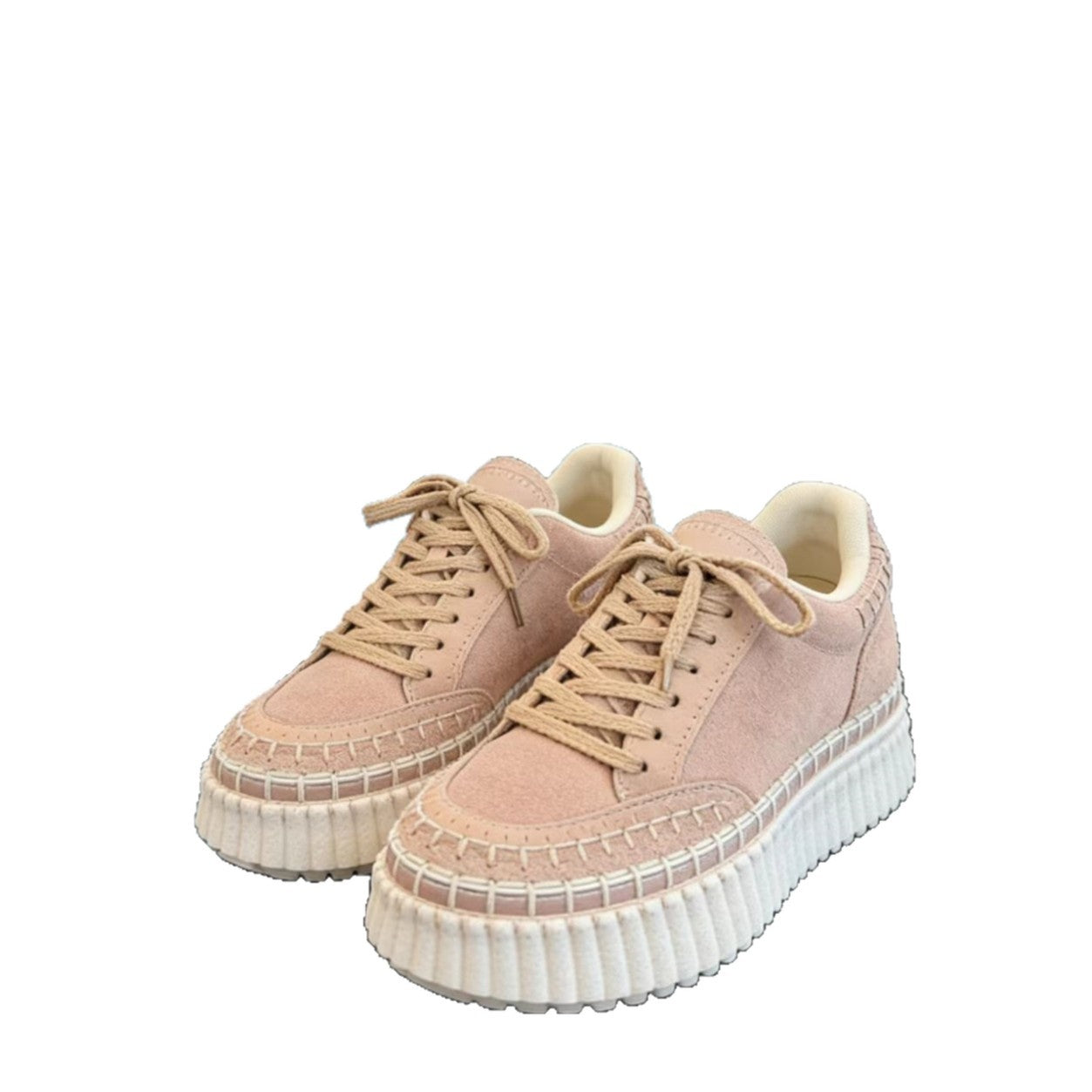 Women's Trend Elevator Wild Biscuit Shape Round Toe Women's Casual Shoes
