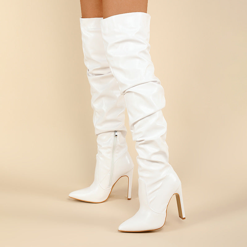 Women's Fashion Outdoor Chunky Flat High Heels