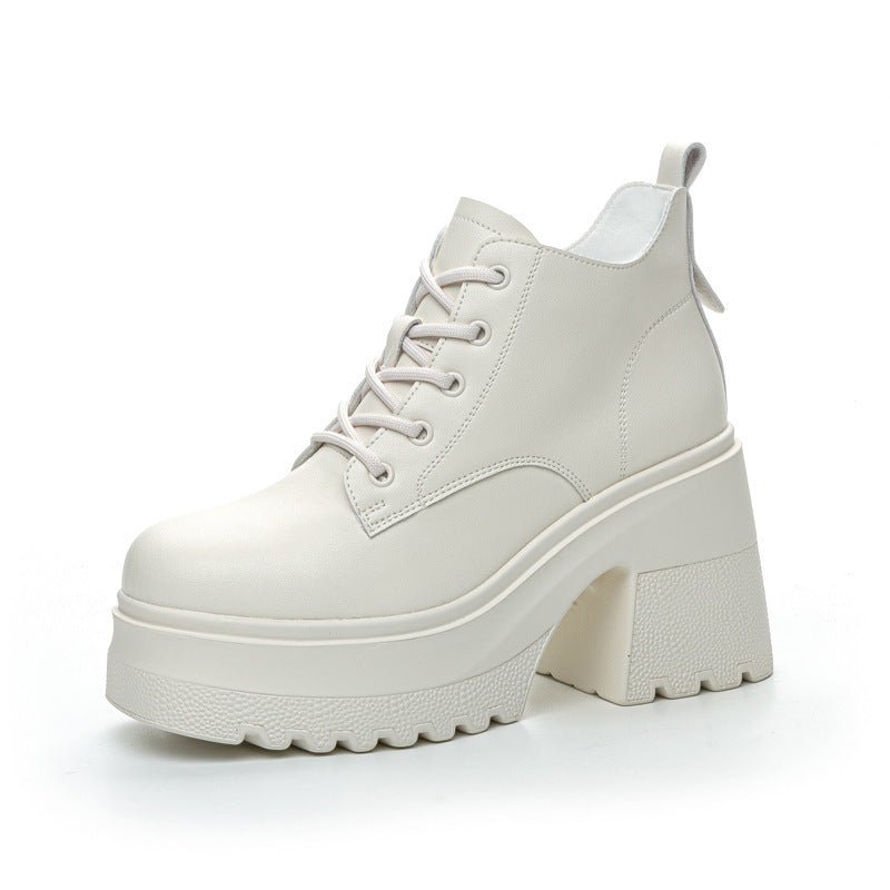 Women's Raise The Bottom High Martin Lace Up Women's Casual Shoes