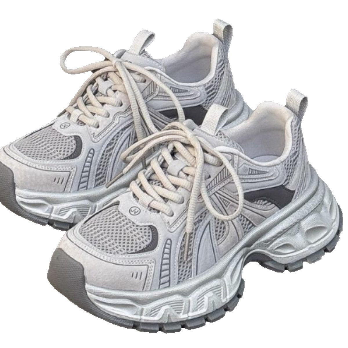 Women's Dad Spring Small Height Increasing Thick Women's Casual Shoes