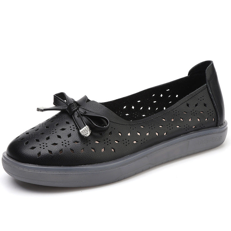 Women's & Men's Genuine Mother Soft Bottom Summer Hole Women's Shoes