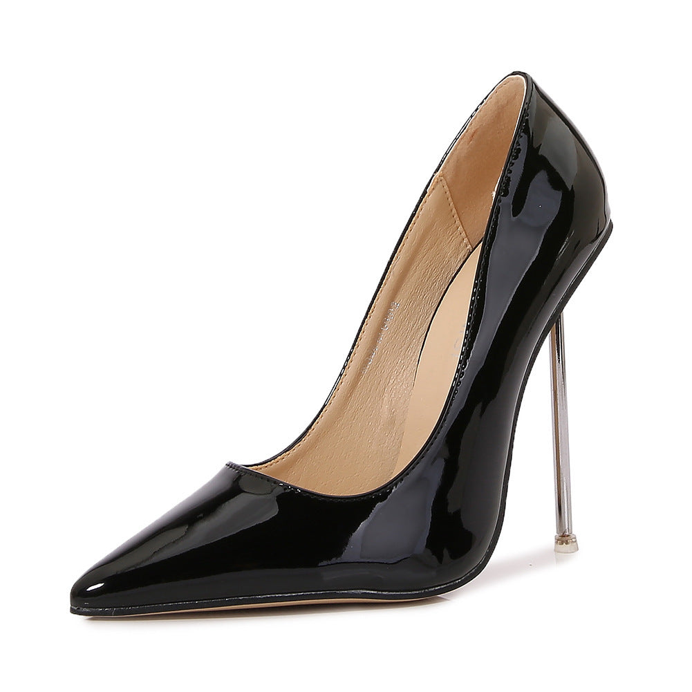 Women's Metal Stiletto Plus Size High Women's Fashion Shoes