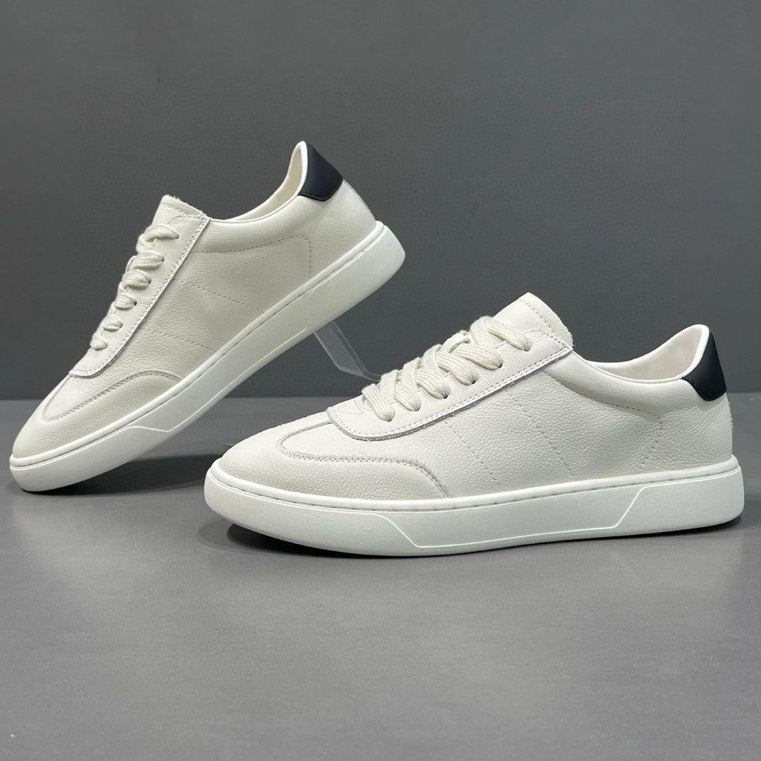Men's Goods Summer Flat Fashion White Versatile Heels