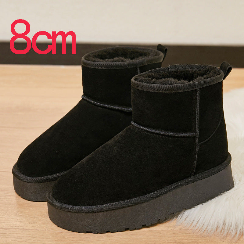 Women's Insole Plus Veet Thickened Real Warm Women's Snow Boots