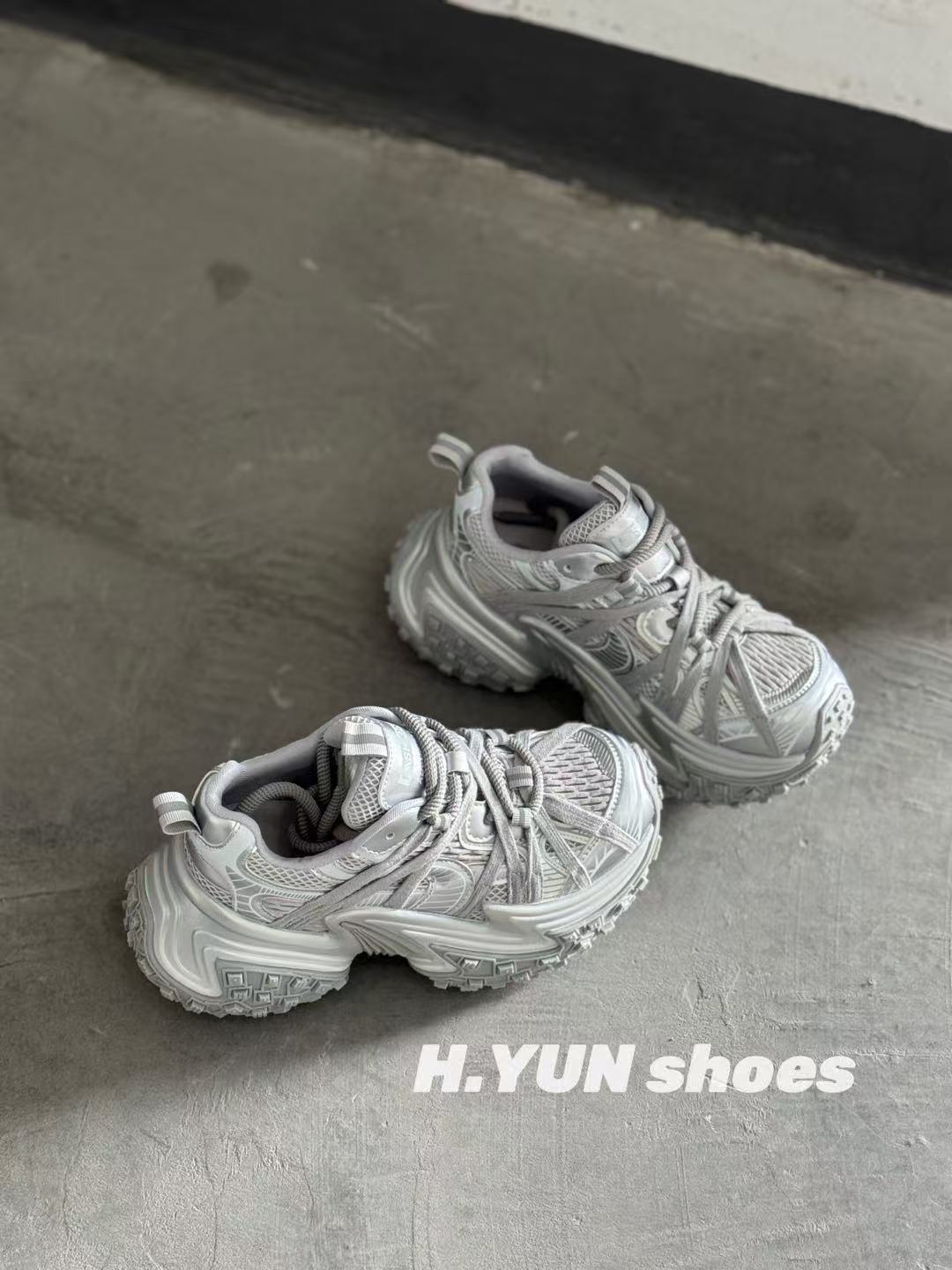 Women's Red Rhyme Thick-soled Dad Tire Fashion Casual Shoes