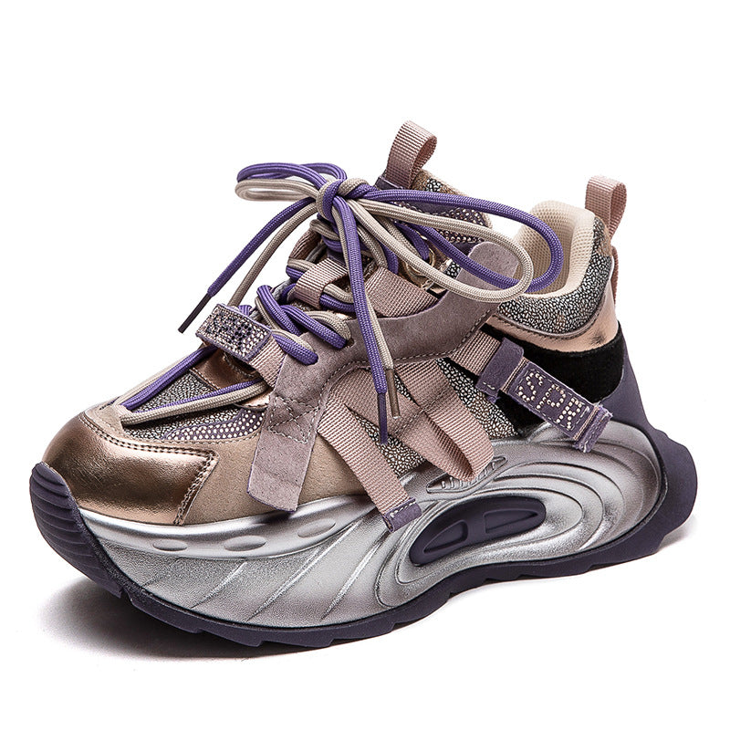Women's Matching Small Heightened Daddy Versatile Fashion Women's Shoes