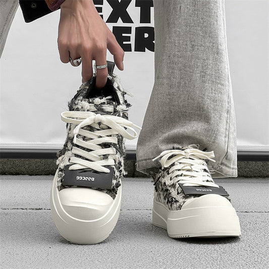 Retro Vintage Fashionable Spring Couple Bottom Sneakers