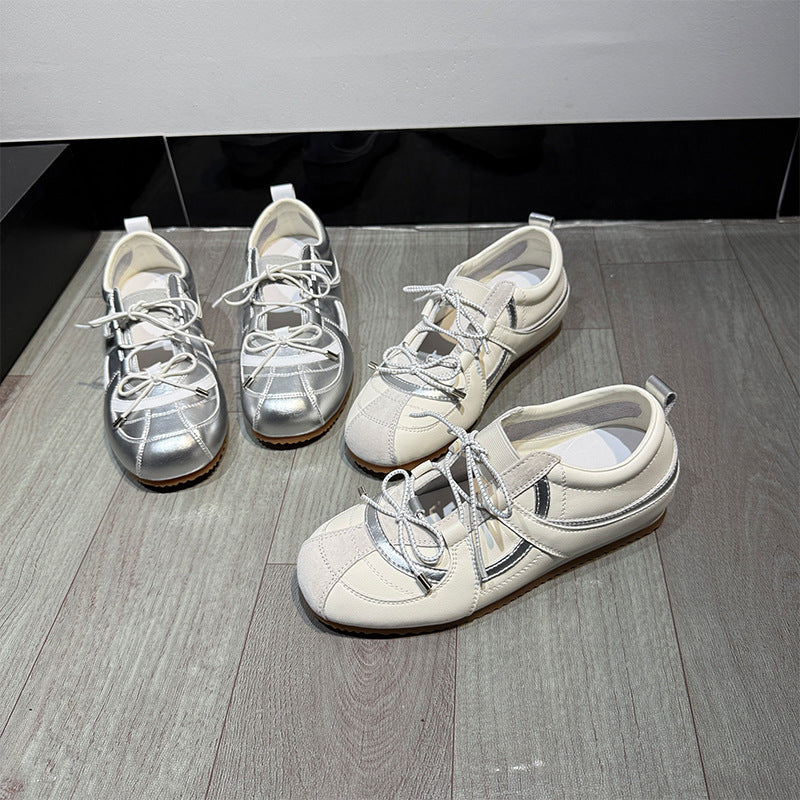 Women's Jane White Platform Height Increasing Insole Women's Casual Shoes