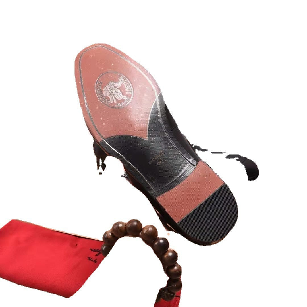 Men's Attractive Business Trend Imported Materials Leather Shoes