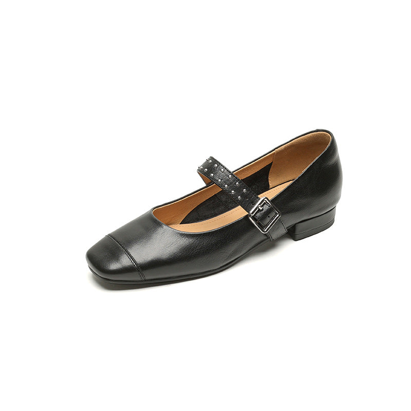 Women's With Mary Jane Retro Chunky Classy Women's Fashion Shoes