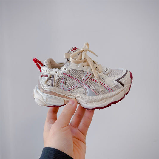 Children's Spring Soft Bottom Comfortable Korean Style Western Children's Sports Shoes