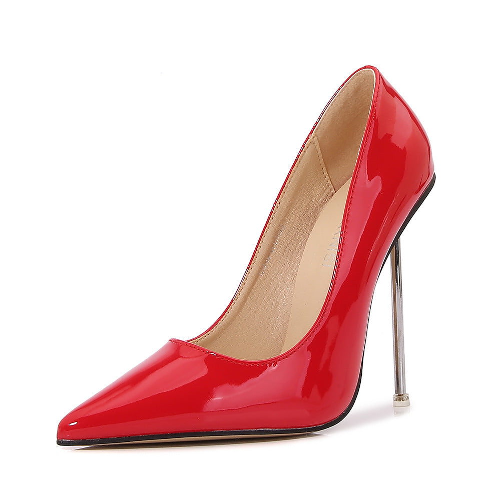 Women's Metal Stiletto Plus Size High Women's Fashion Shoes