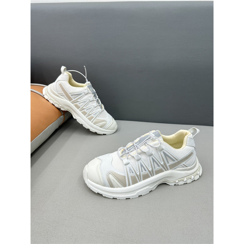 Men's Platform Korean Color Matching Comfortable Breathable Casual Shoes
