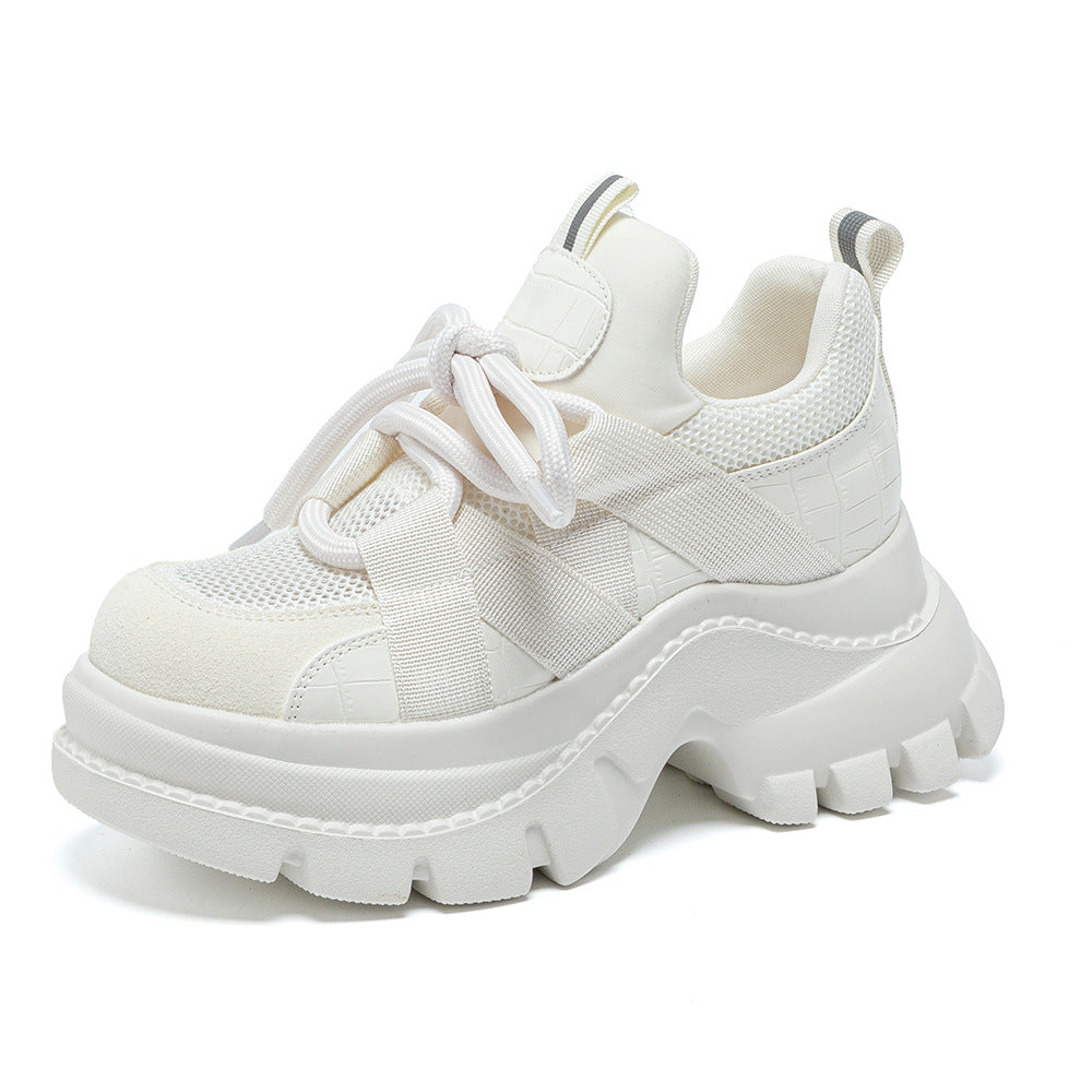Height Increasing Insole Dad Trendy Autumn Women's Sports Shoes
