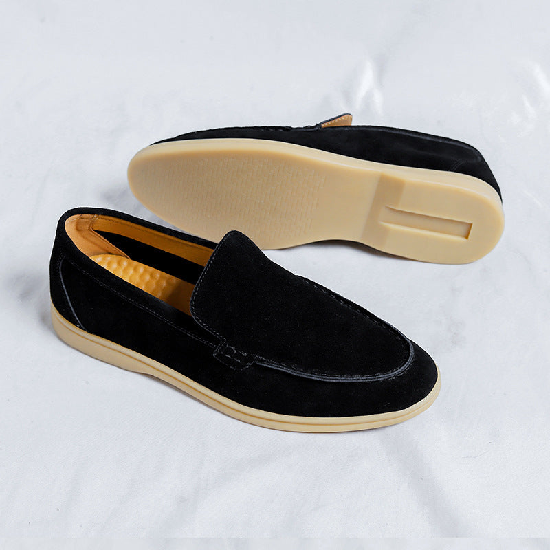 Men's Autumn Slip-on Lofter Breathable Business Loafers/doug Shoes