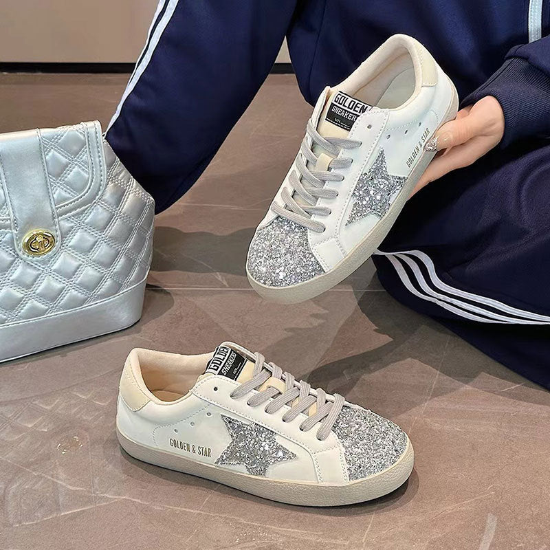 Women's Star Spring Mint Mambo Retro Color Casual Shoes