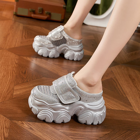 Women's & Men's Toe Box For Outdoors Rhinestone Feeling Men's Shoes