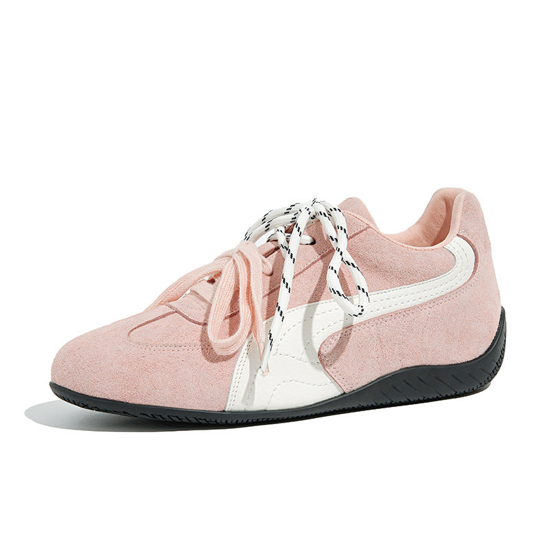 Women's Su Korean Style Retro Lace Up Casual Shoes