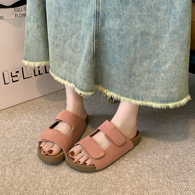 Women's Retro Summer Outdoor Beach Fat Feet Sandals