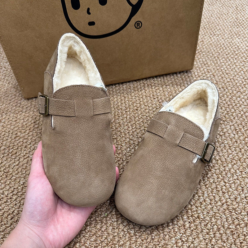 Women's & Men's Winter Wool Genuine Korean Style Fashionable Women's Shoes