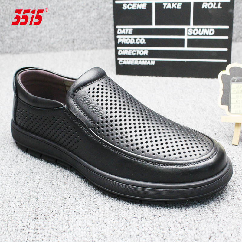 Men's Cool Tube Single Summer Business Formal Leather Shoes