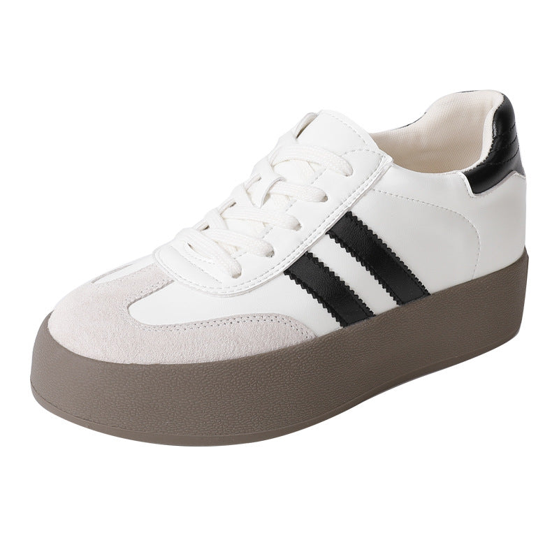 Women's Height Increasing Insole German Training Retro Women's Casual Shoes