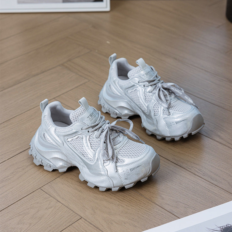 Dad Female Mesh Small Monster Thick Women's Sports Shoes
