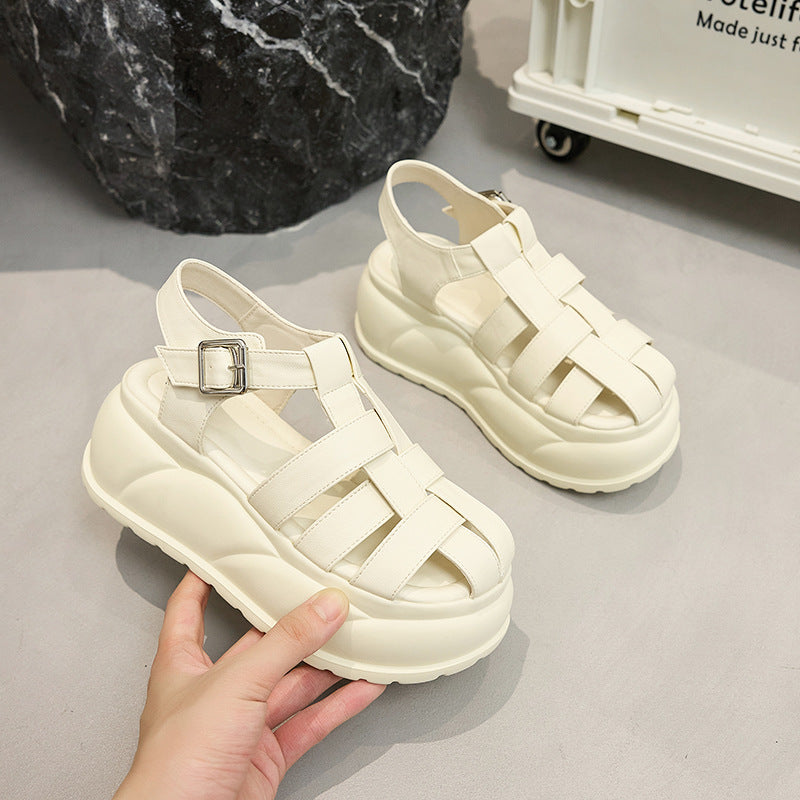 Women's Exquisite Fairy Style Wedge Beach Platform Sneakers