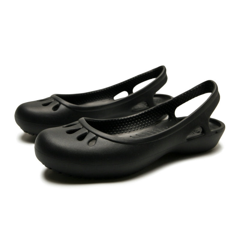 Women's Hospital Nurse White Closed Toe Plus Size Sandals