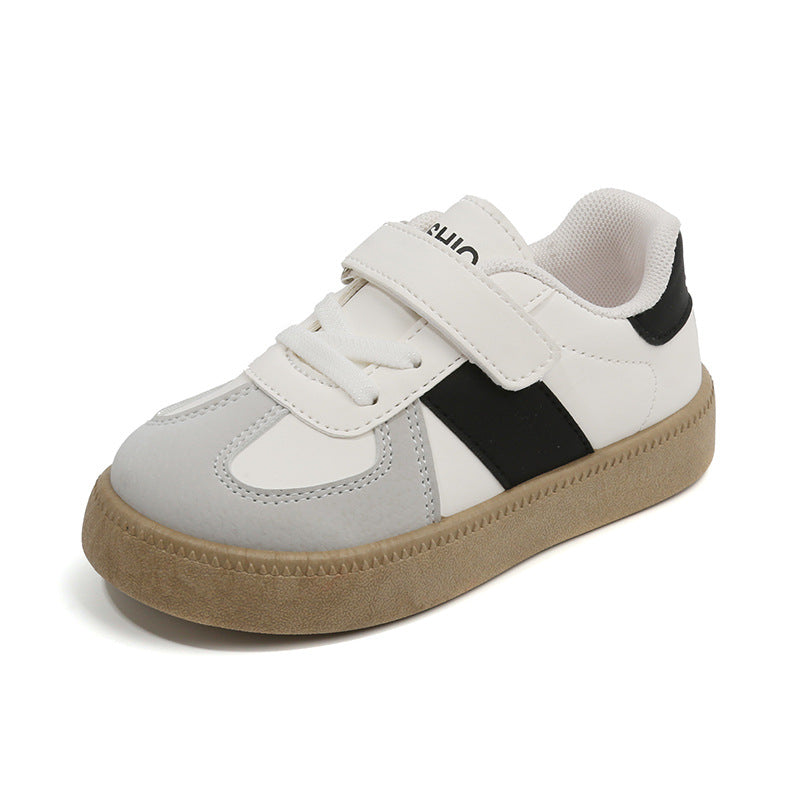 Children's Board Soft Bottom Preppy Style Moral Sneakers