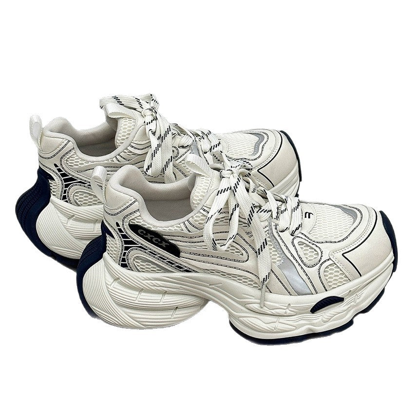 Women's Authentic Clunky Spring Breathable Comfortable Thick Sole Men's Shoes