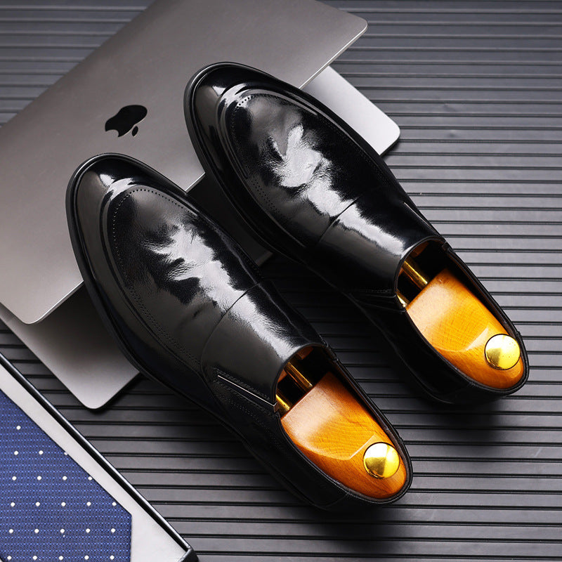 Men's Business Comfortable Breathable Slip-on Pointed Formal Casual Shoes