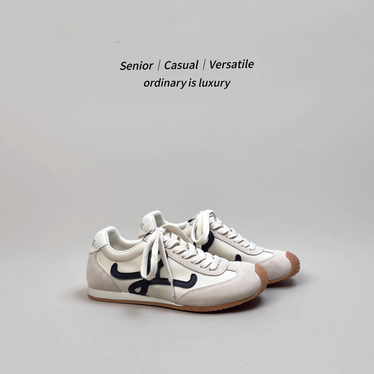 Women's Increasing Insole German Training Spring Niche Fashionable Flat Retro Red Casual Shoes
