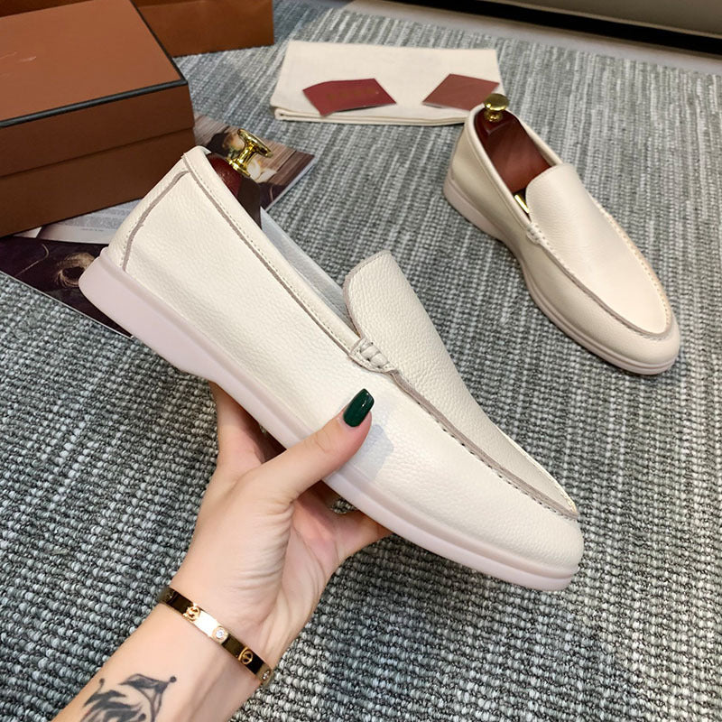 Men's Authentic Slip-on British Comfortable Flat Lovers Original Loafers/doug Shoes