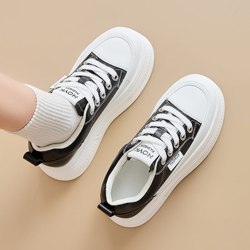 Women's Small Size Thick Bottom Korean Style Breathable Casual Shoes