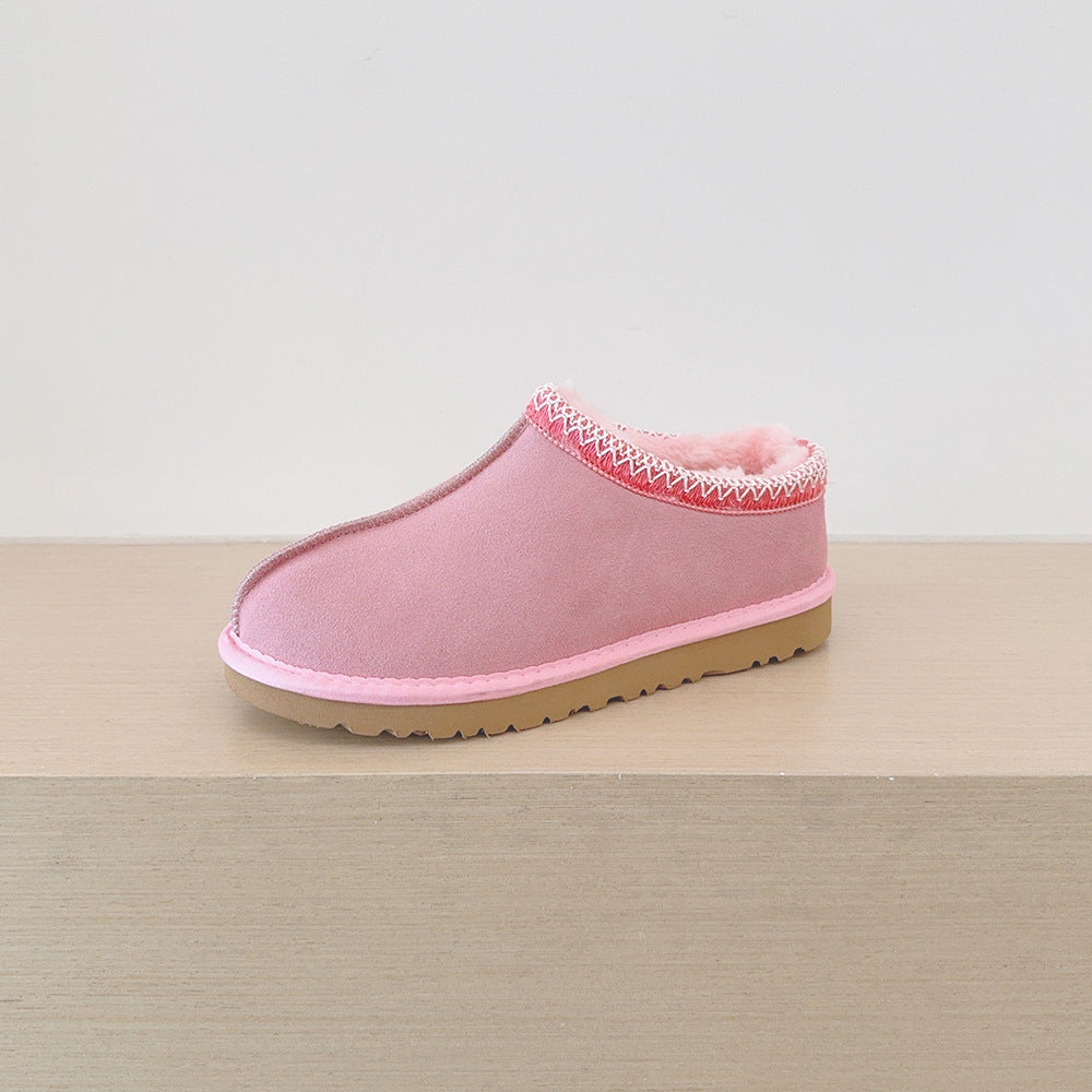 Women's & Men's Ethnic Style Woven Low-cut Slip-on Old Boots