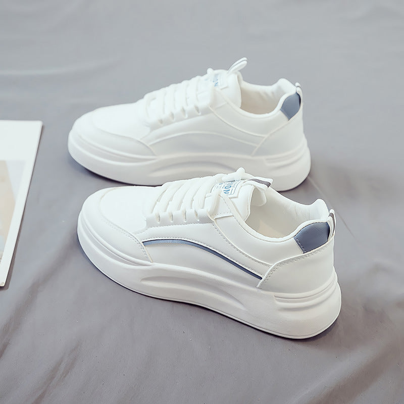 White Female Summer Breathable Korean Style Sneakers