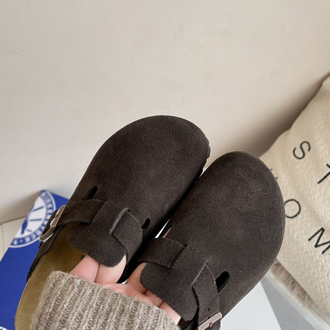 Women's Half Platform Comfortable Walking Flat For Loafers