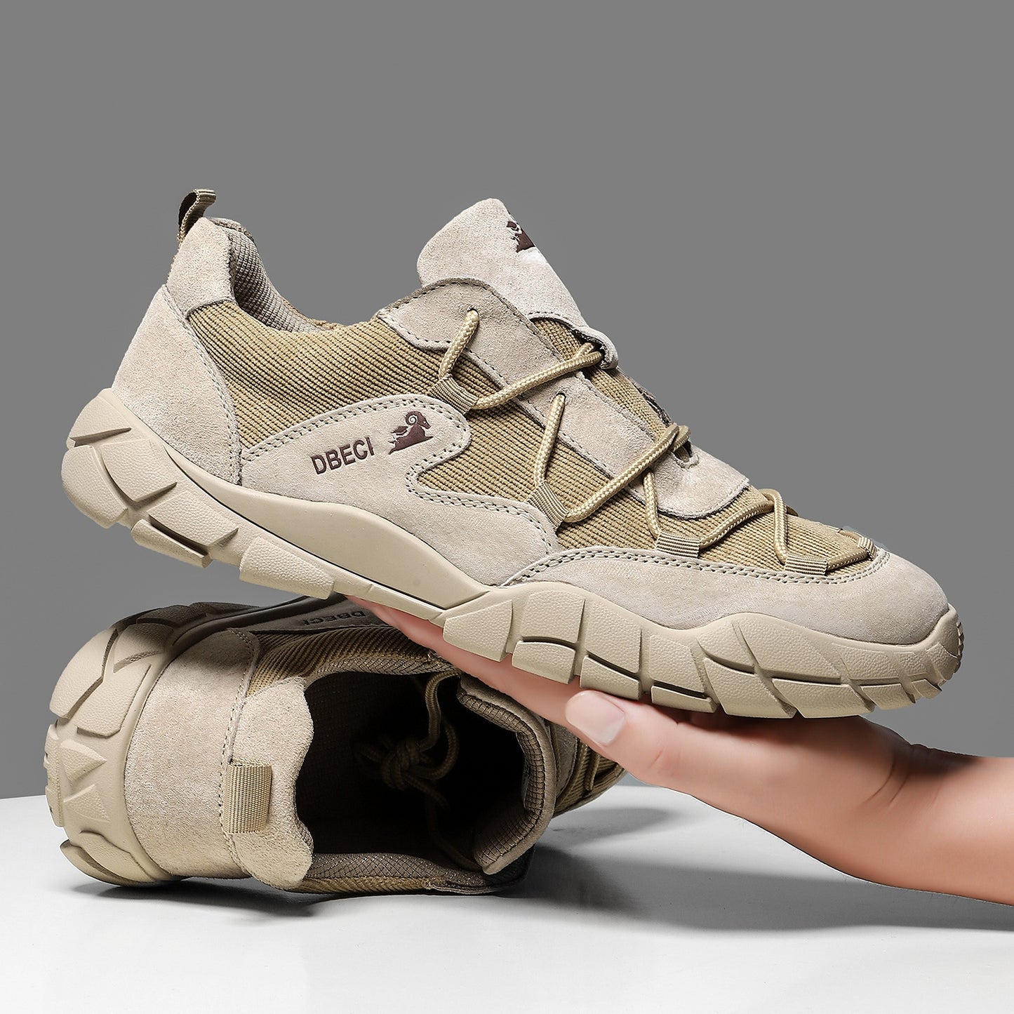 Men's Live Broadcast High Quality Hiking Breathable Sneakers