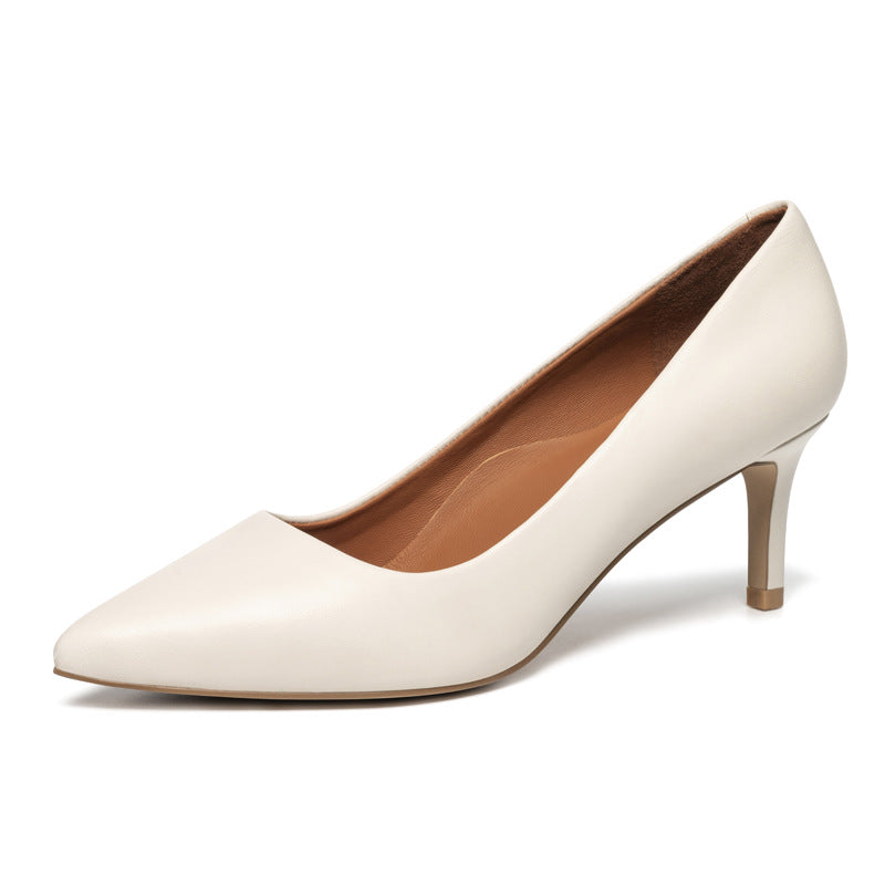 Women's Commute Stiletto Cm Genuine Sexy Pointed Women's Shoes