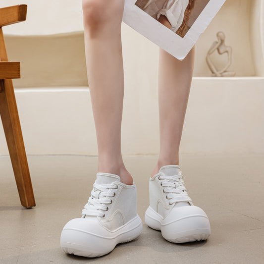 Women's Head Summer Closed Toe Without Hidden Slippers