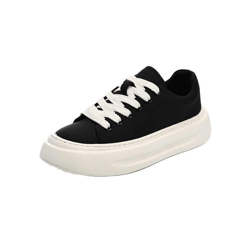 Men's Autumn Versatile Fashion Korean Style Platform Height Men's Casual Shoes