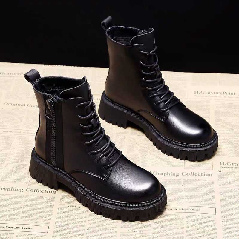 Women's For British Style Thick Bottom Small Boots