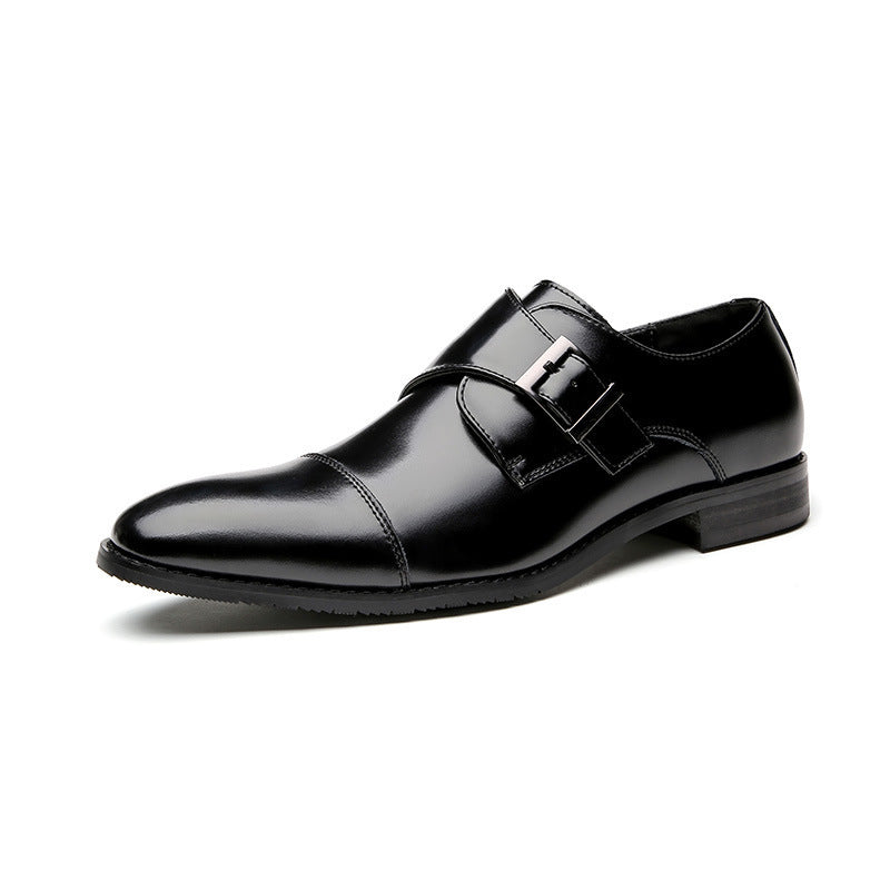 Men's Formal Wear Gentleman Pumps Office Wedding Men's Business Leather Shoes
