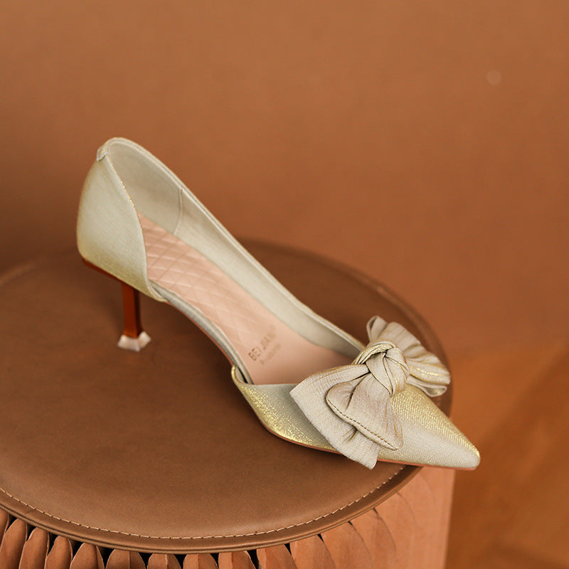 Women's Red Wedding High Stiletto Not Tired Feet Women's Fashion Shoes
