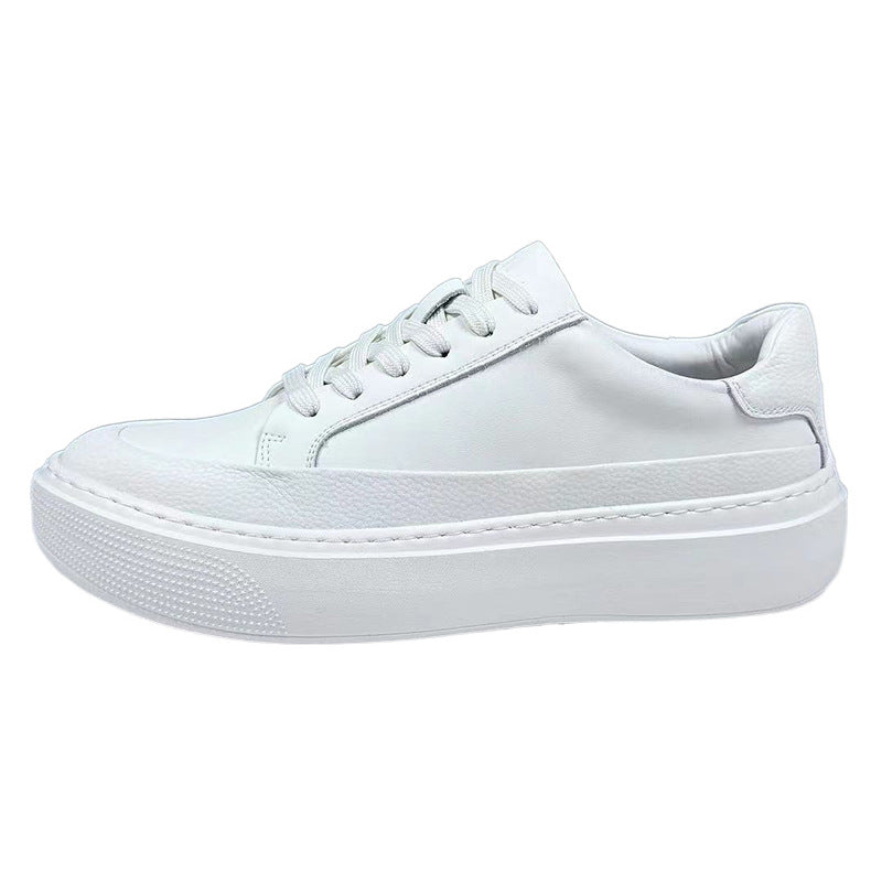 Men's Summer Breathable White Fashionable Korean Versatile Men's Shoes