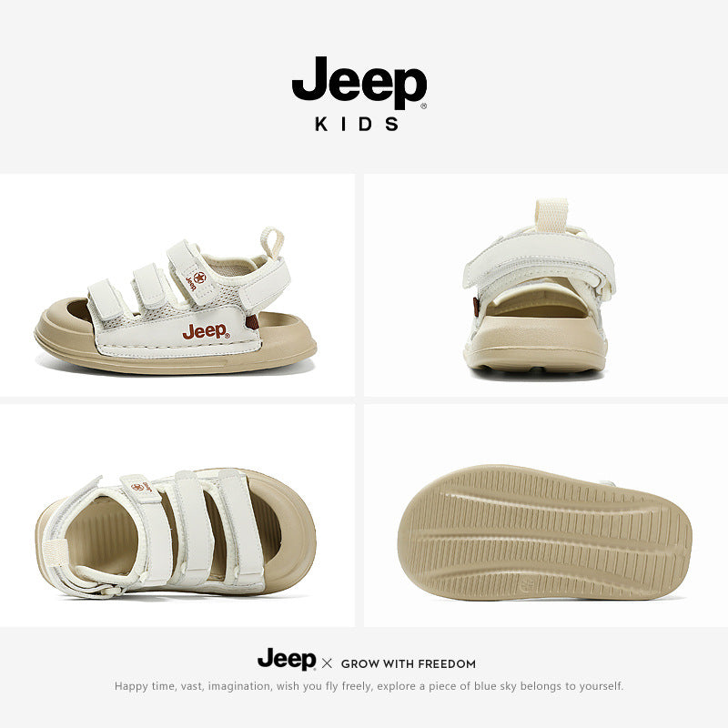 Children's Closed Toe Summer Soft Bottom Sports Kid's Sandals