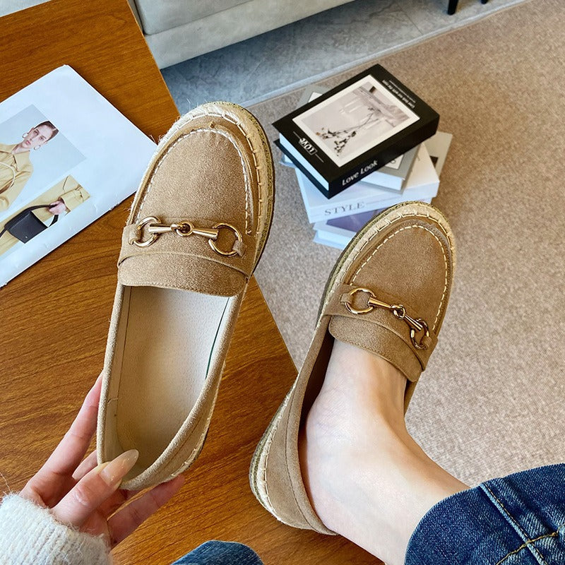 Women's Quality Designer Model Authentic Early Spring Round Toe Women's Casual Shoes