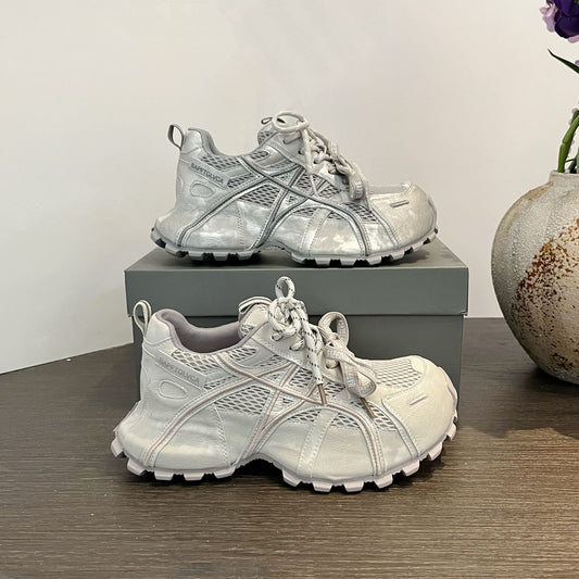 Women's High-grade Platform Dad Niche Double Shoelace Women's Sports Shoes